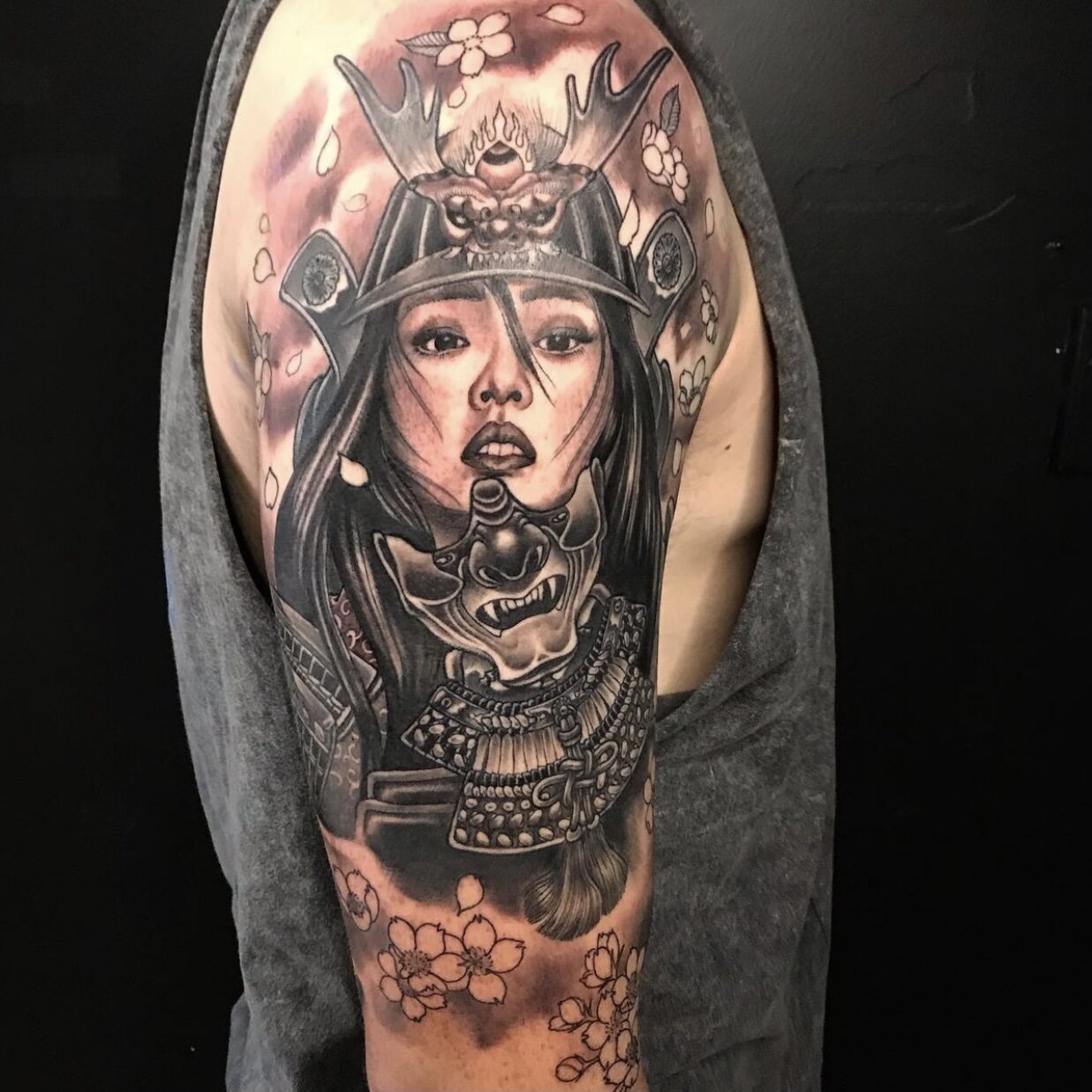 Pirate girl tattoo