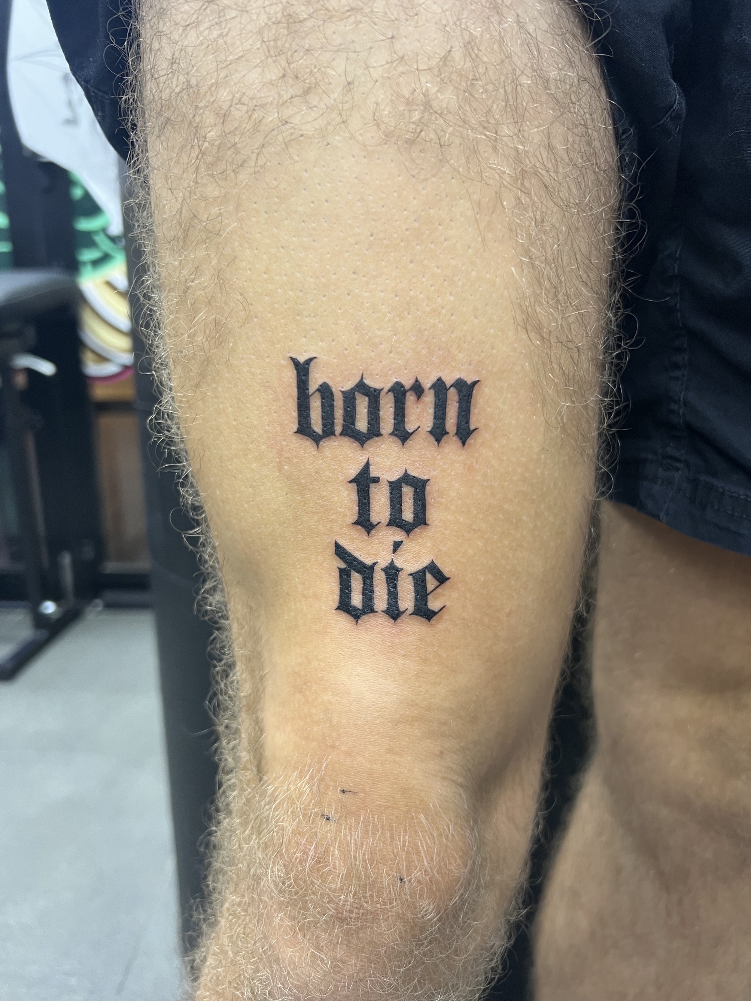 Born To Die Tattoo
