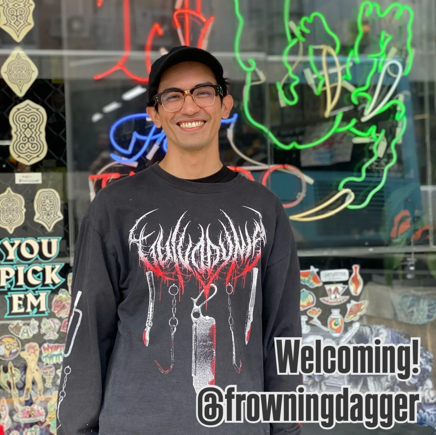 🚨NEW ARTIST ANNOUNCEMENT, NEWTOWN🚨

@frowningdagger 

You might&rsquo;ve see Hugh around before, well he&rsquo;s back and we&rsquo;re happy as ever!

Hugh&rsquo;s been tattooing for around 6 years now creating his unique style combining traditional