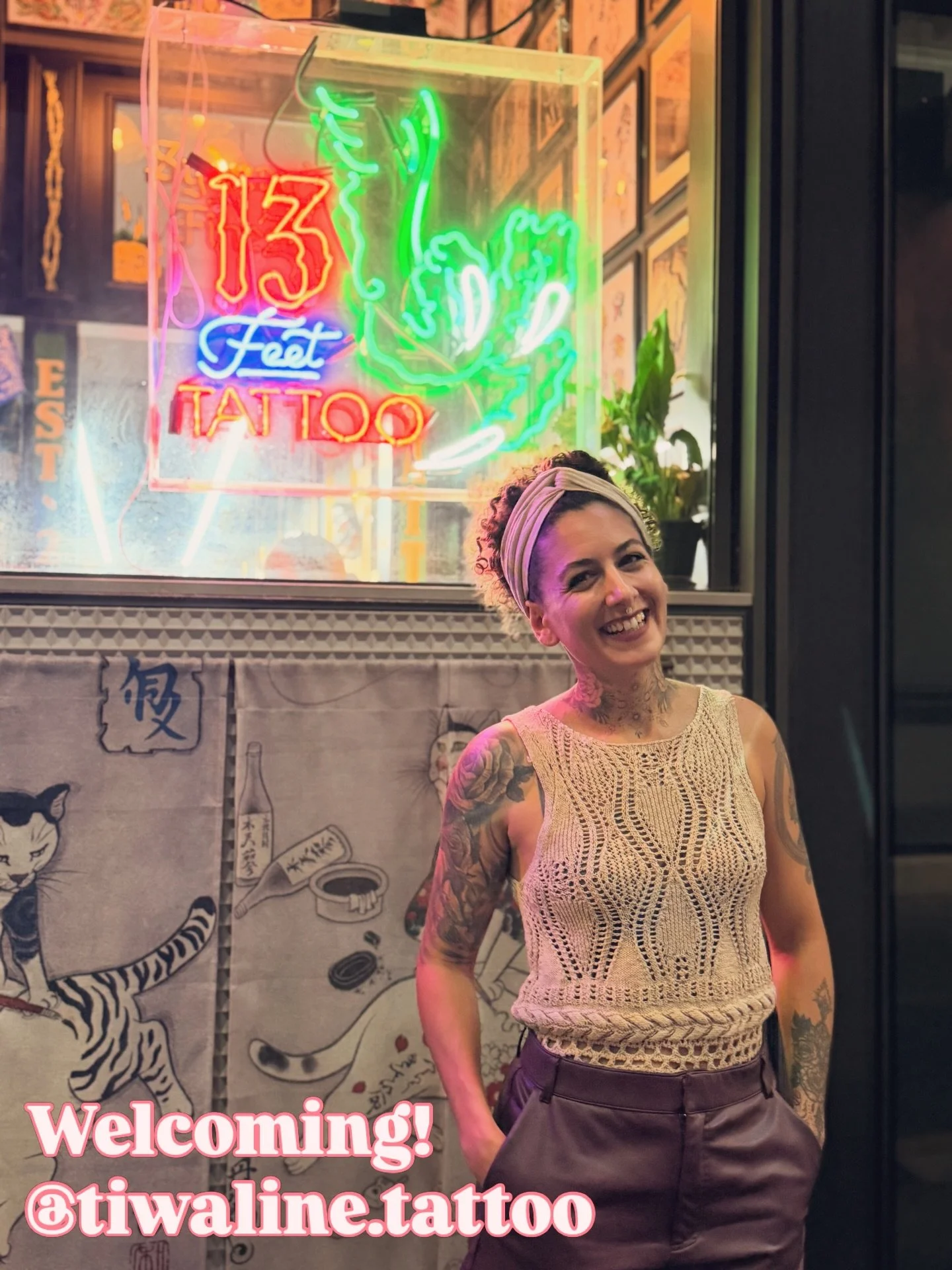 WELCOMING @tiwaline.tattoo TO CIRCULAR QUAY! 🥰🌹

We&rsquo;re so excited to announce the lovey Lina has joined the team in Circular Quay. Lina is a French tattoo artist who has been living in sunny Sydney for 3 years now. ☀️ She&rsquo;s been tattooi