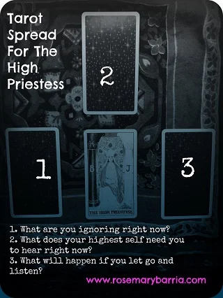 Tarot Spread for The High Priestess