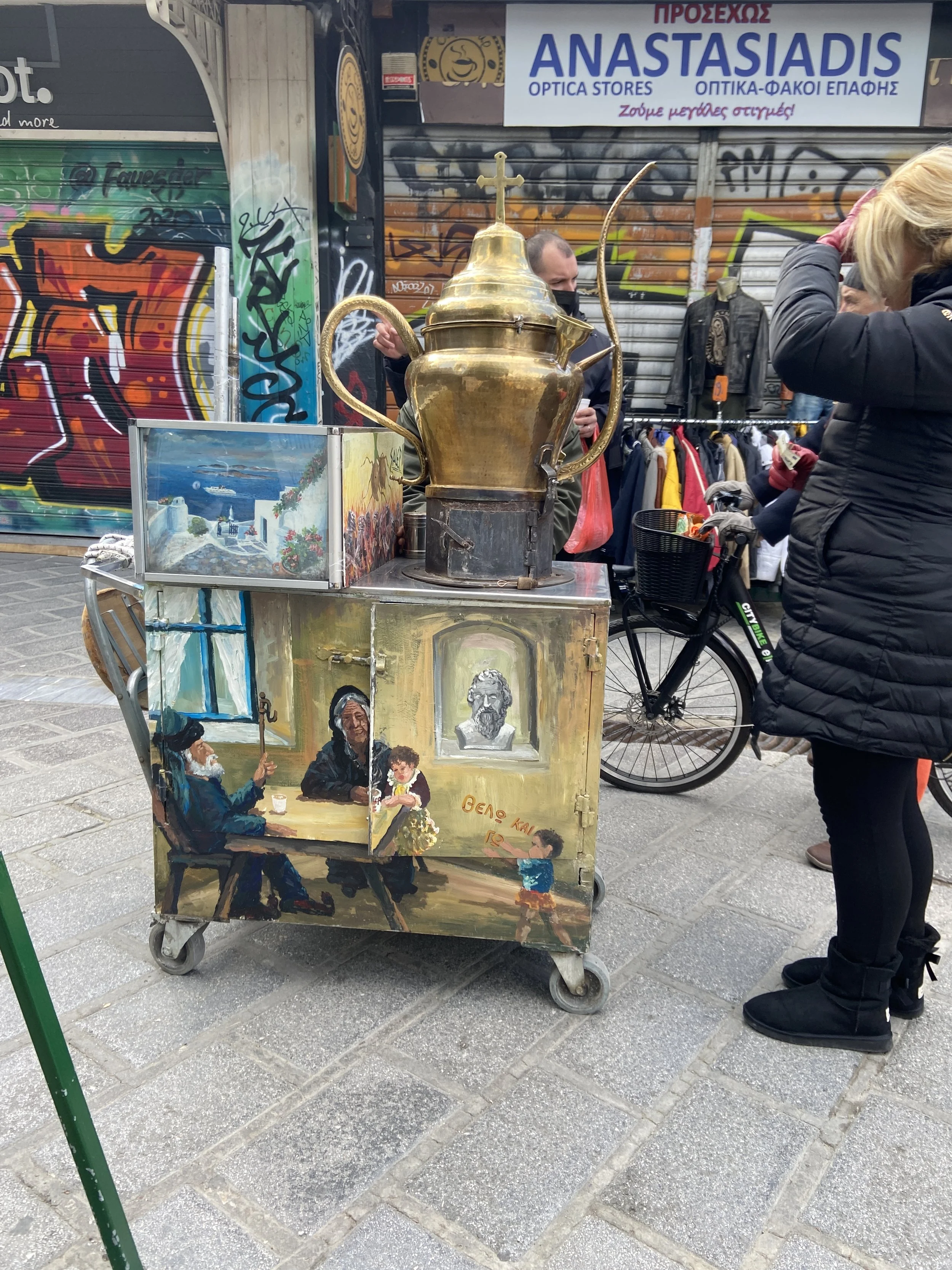 Sun Jan 30th - Monastiraki flea market 