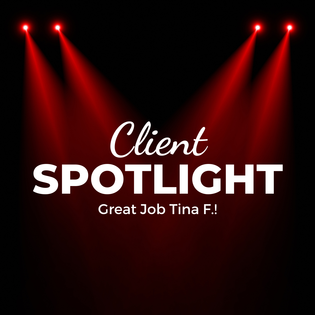 Client Spotlight! She couldn't walk, but now she can!