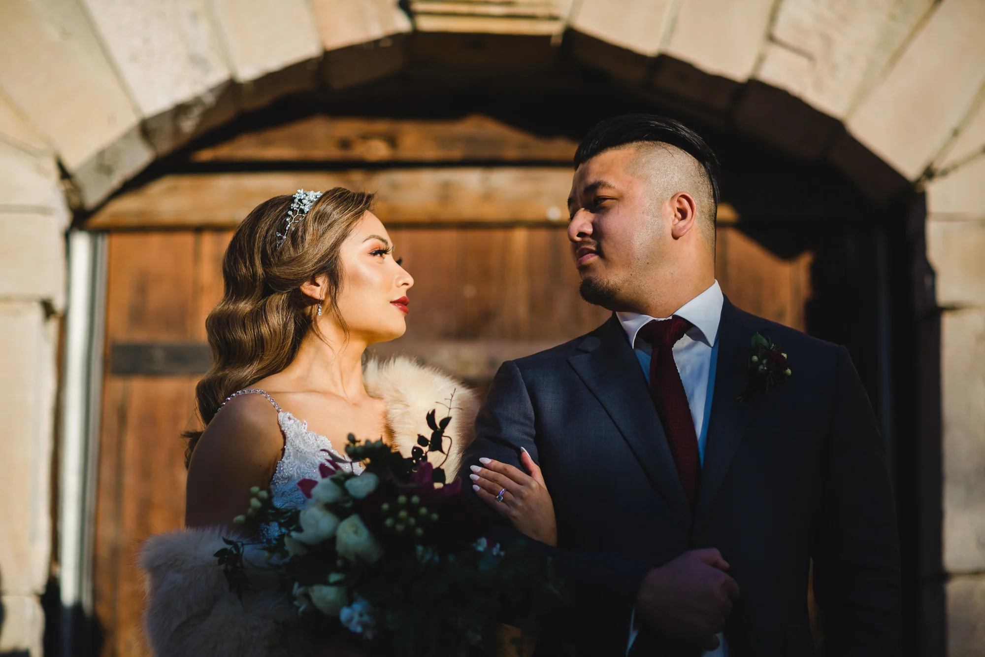 Alyssa + Peter's Winter Wedding