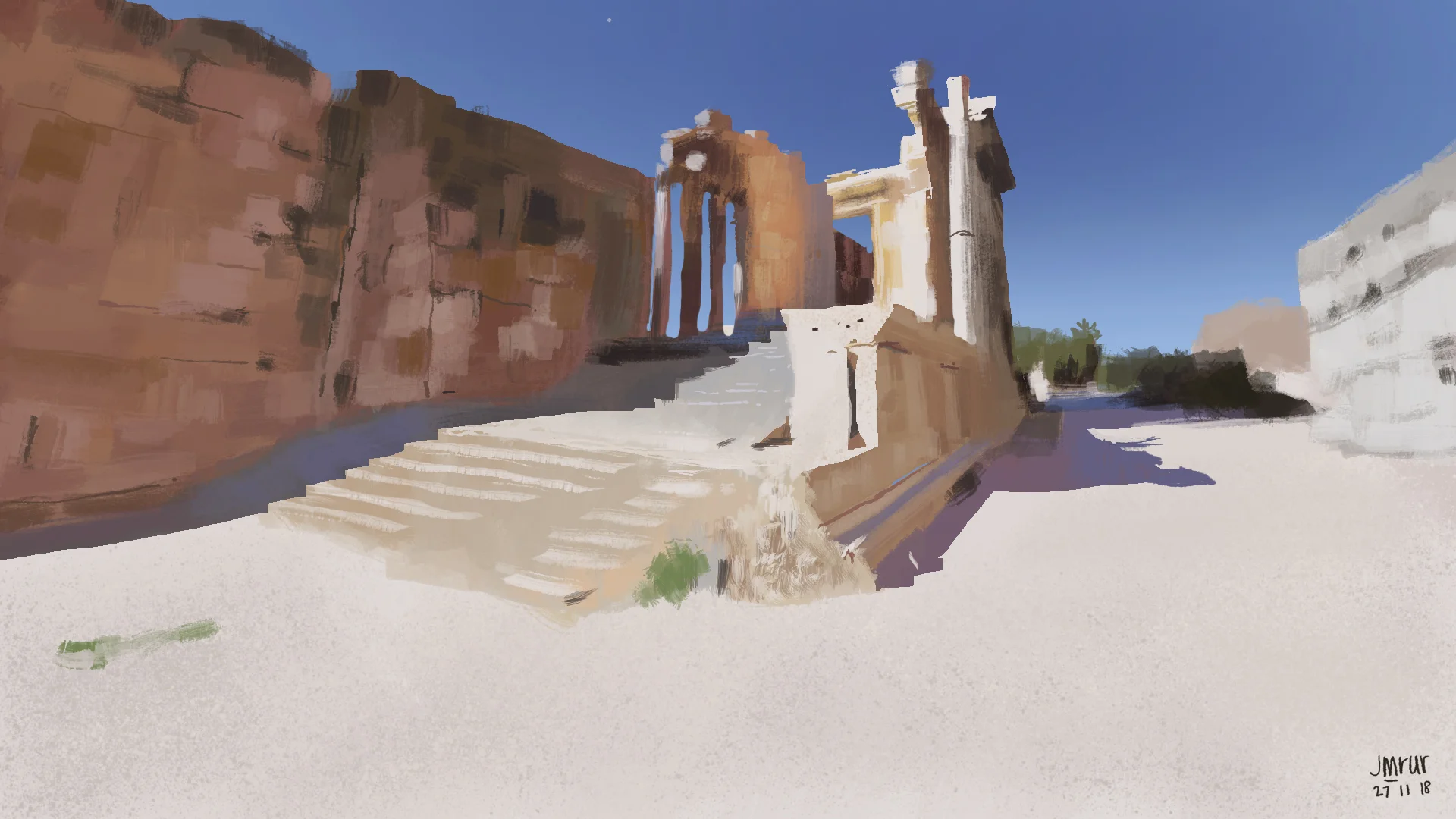 BAALBAK TEMPLE OF JUPITER