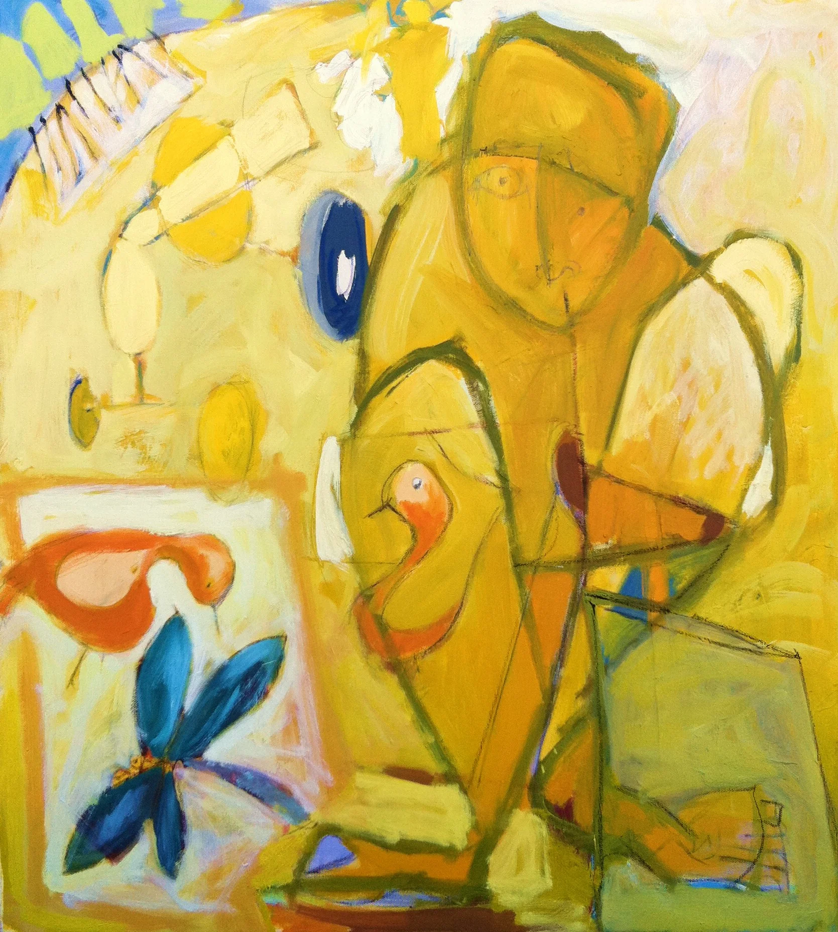 Back to the Land, Oil on Canvas, 32" x 29", 2009_ SOLD