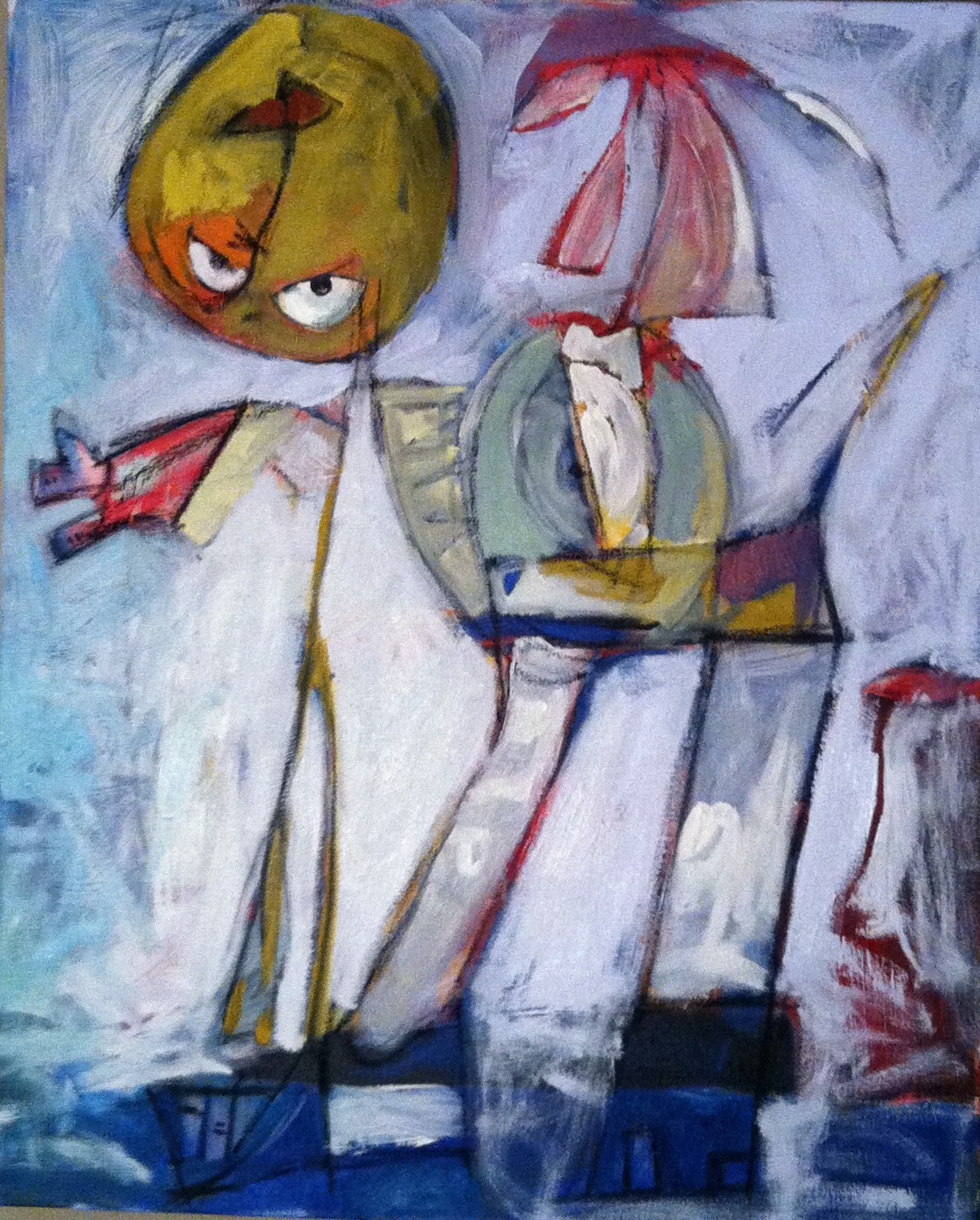 Last Migration, Oil on Canvas, 32" x 29", 2012- SOLD