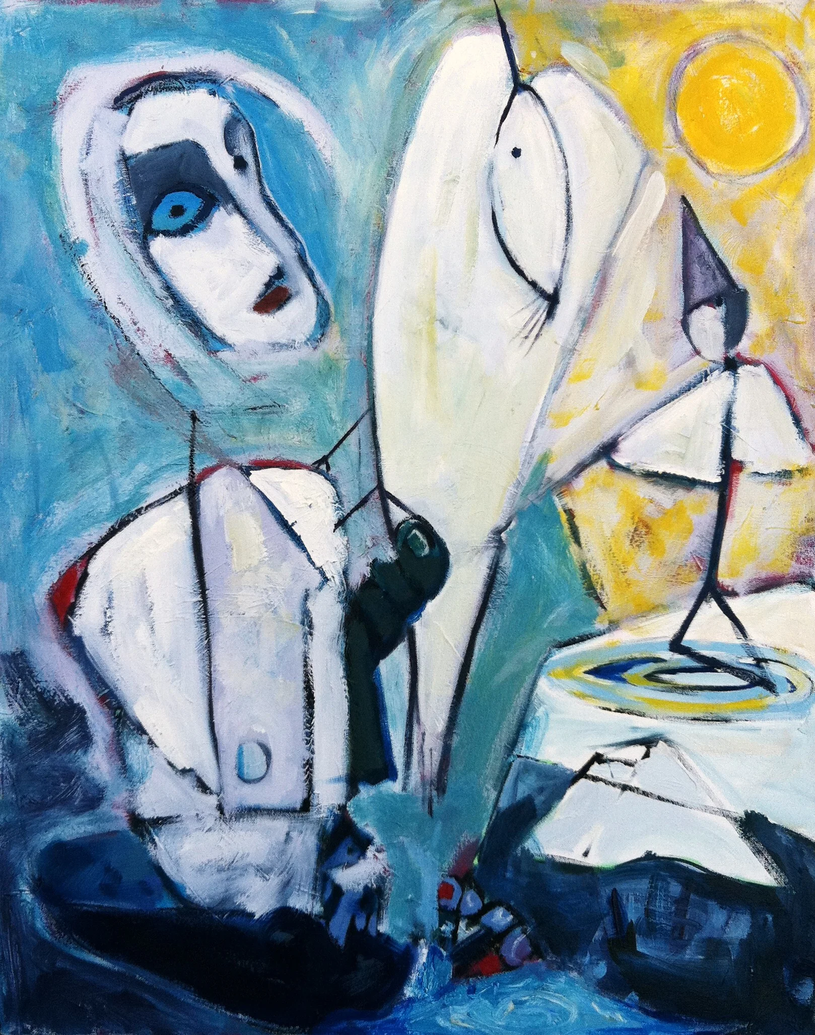 Wild Places, Oil on Canvas, 30" x 24", 2011