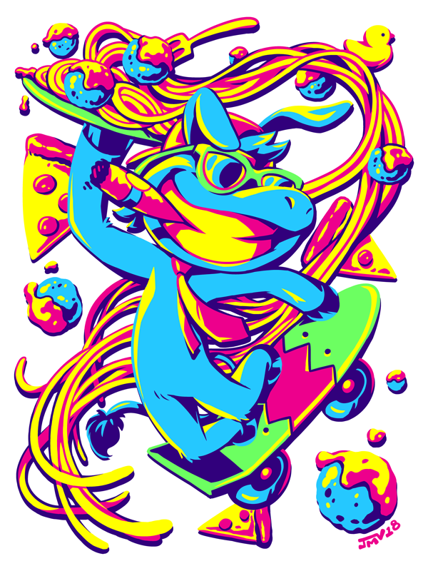 Skateboard Spaghetti