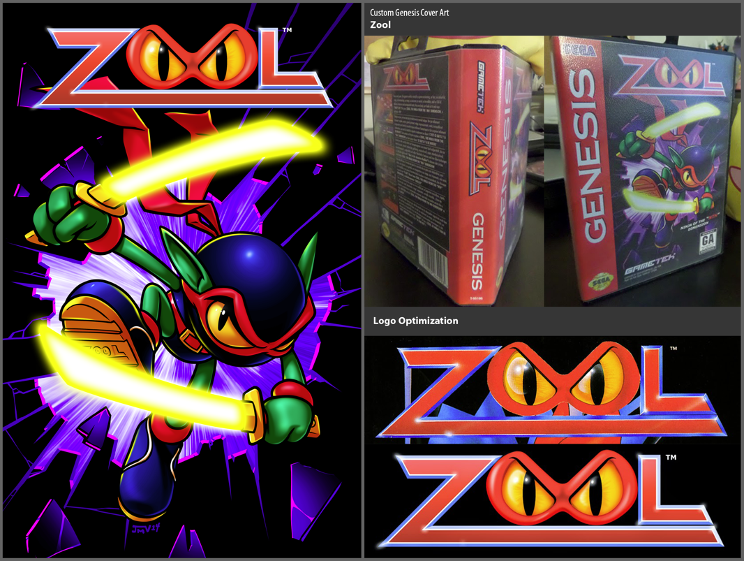 Zool Custom Genesis Cover