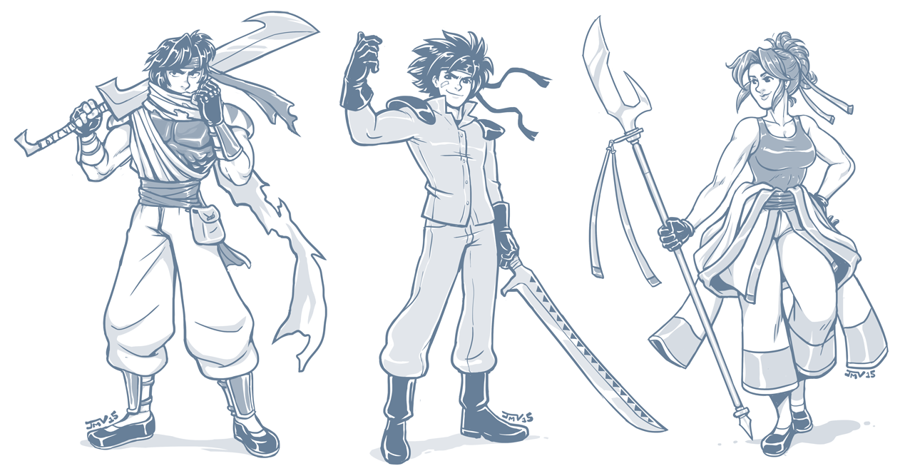 Gate of Zerberus Character Designs