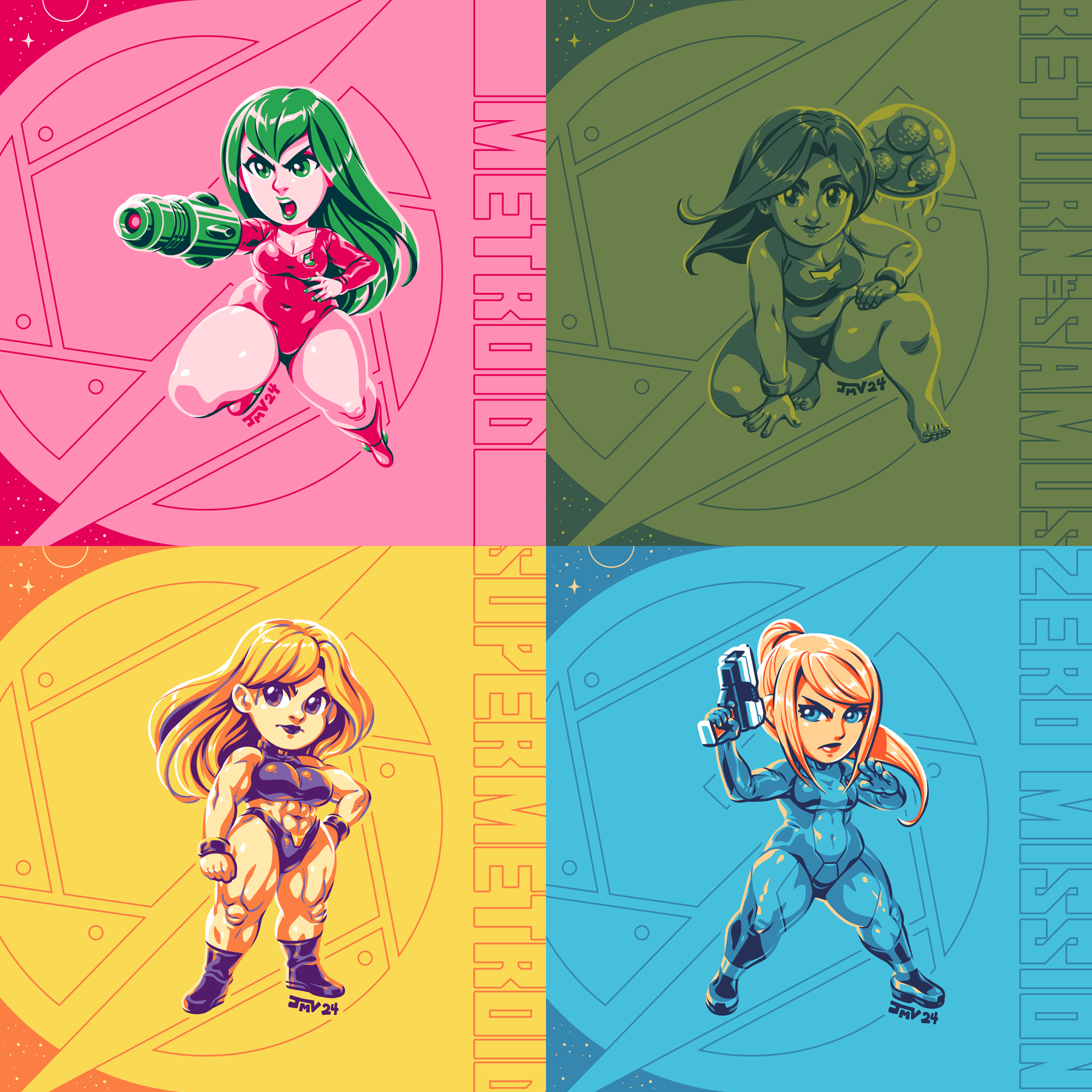 Metroid - Samus Aran