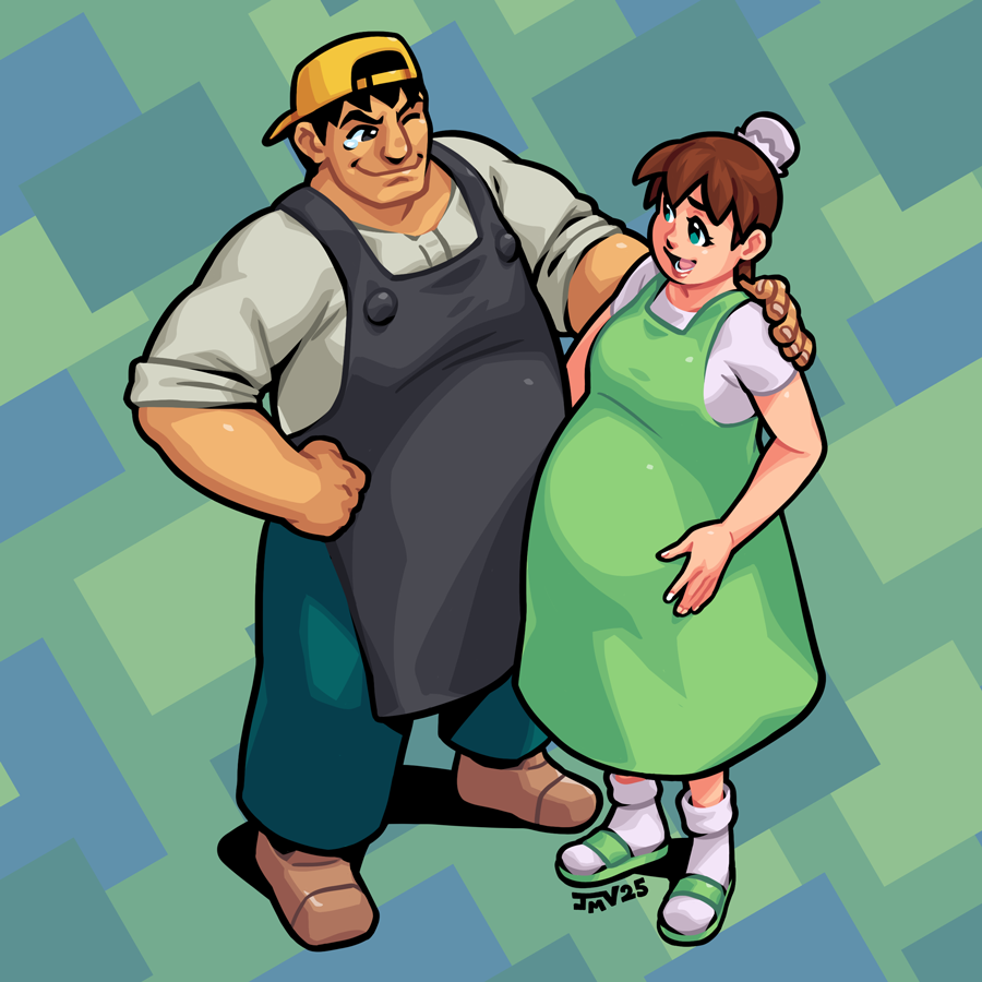 Mega Man Legends - Anna and Bronte