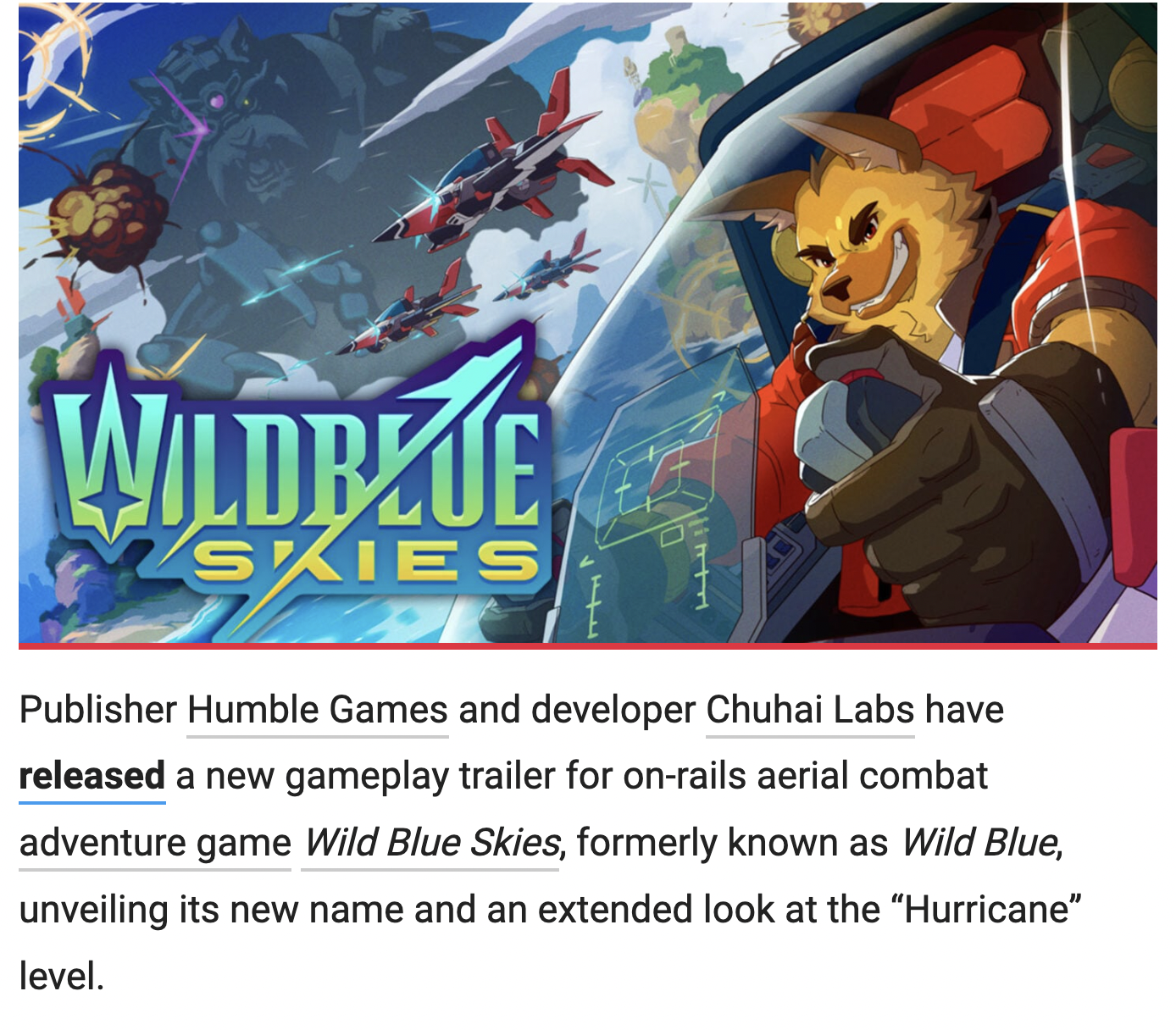 wildblue skies preview