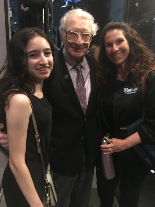 Sheldon Harnick and Hayley Feinstein, <i>Fiddler on the Roof</i>Guardian, Broadway 2016