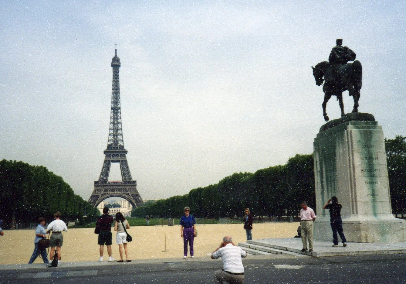 Tourists in Paris