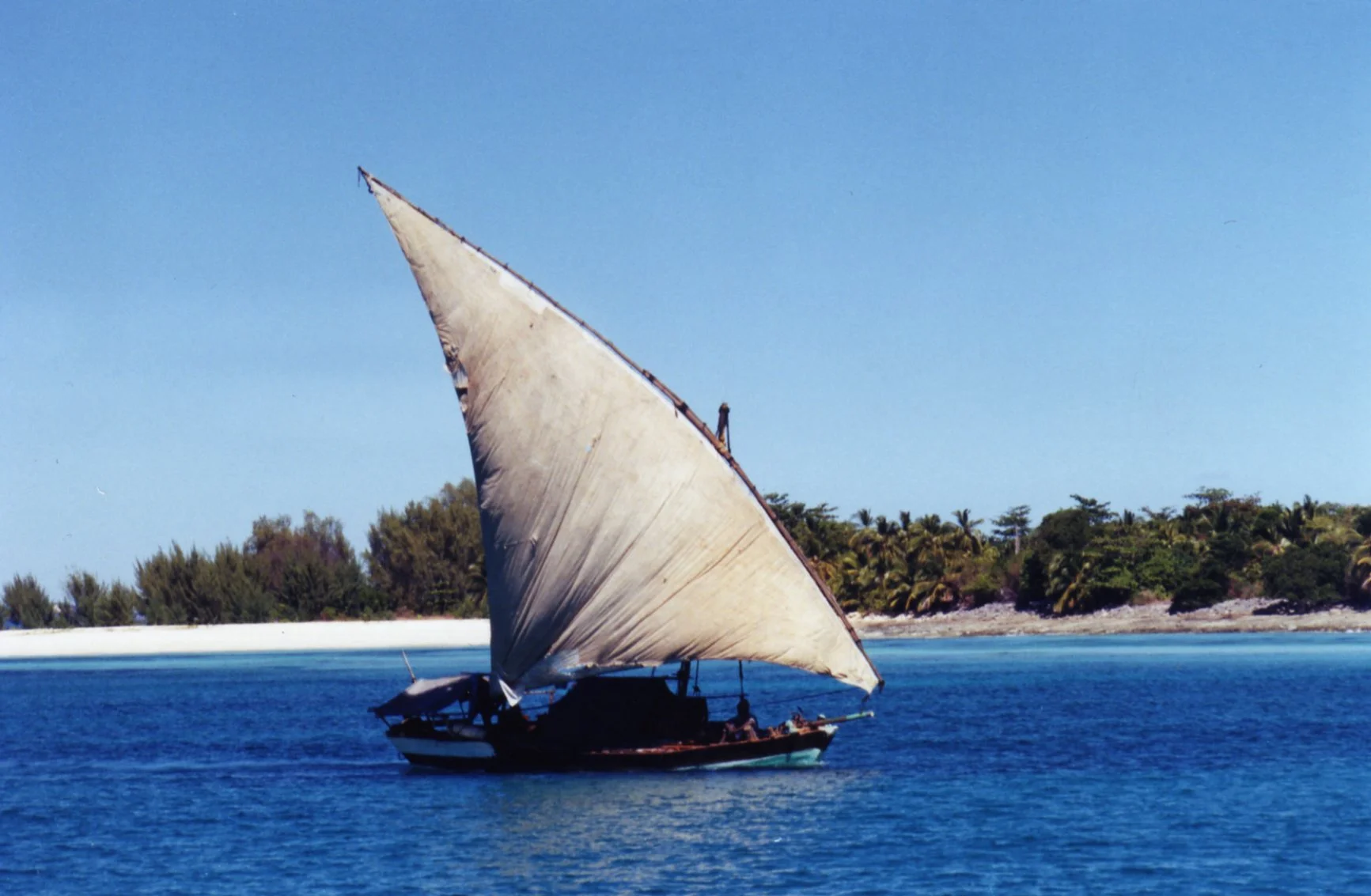 Sailing dhow