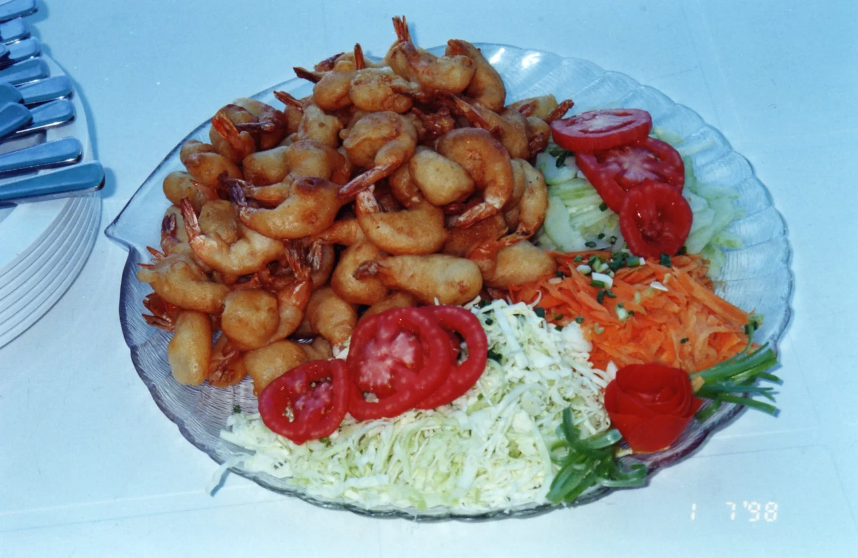 Delicious prawns