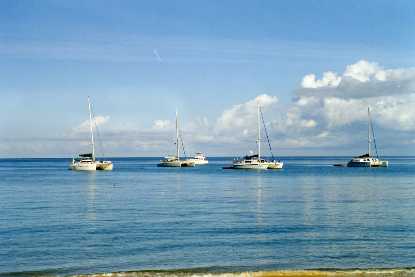 Yachts moored at Ambatoloake