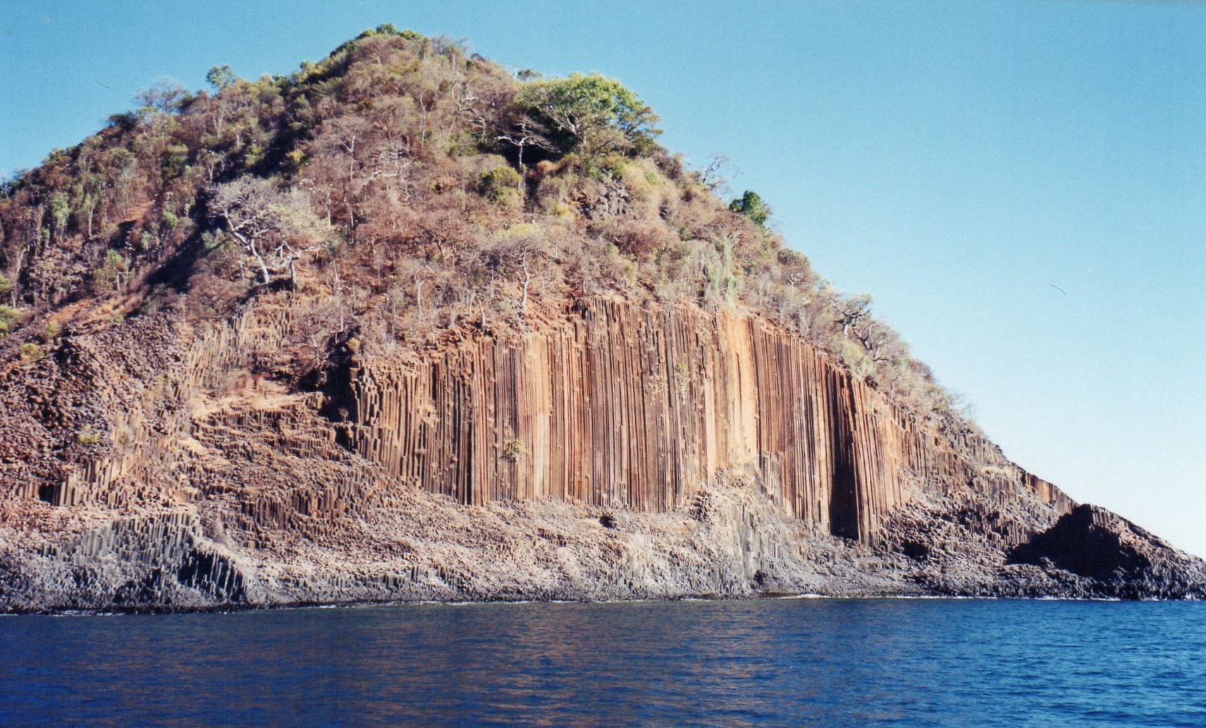 Rock formations Mitsio islands