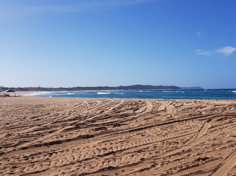 Looking north from Ponta do Ouro towards Ponta Malongane