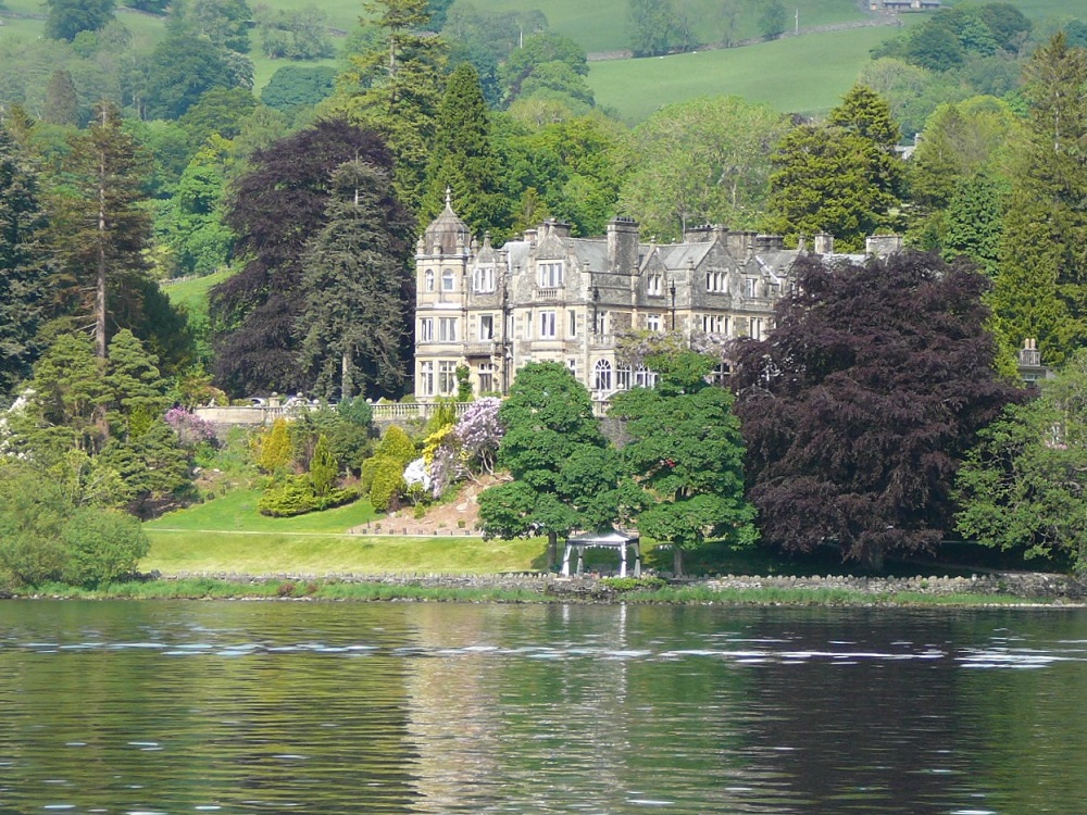 Castle at Lake Districts, UK