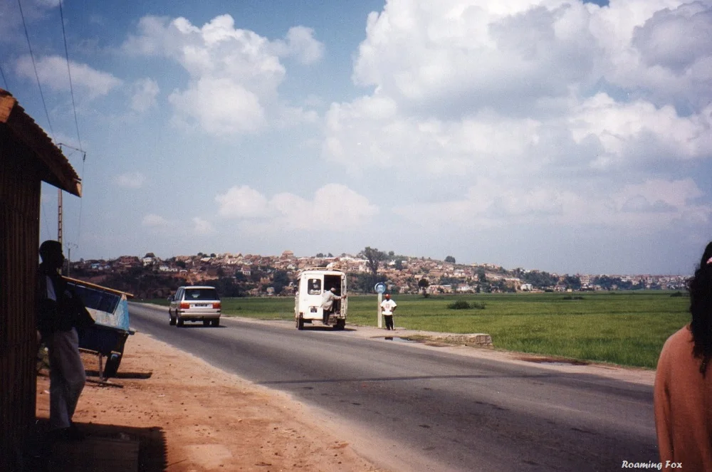 Street scene outside Antananarivo