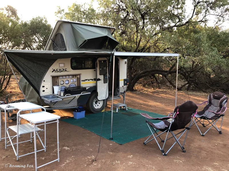 Escape to rustic campsite in a nature reserve weekend breakaway