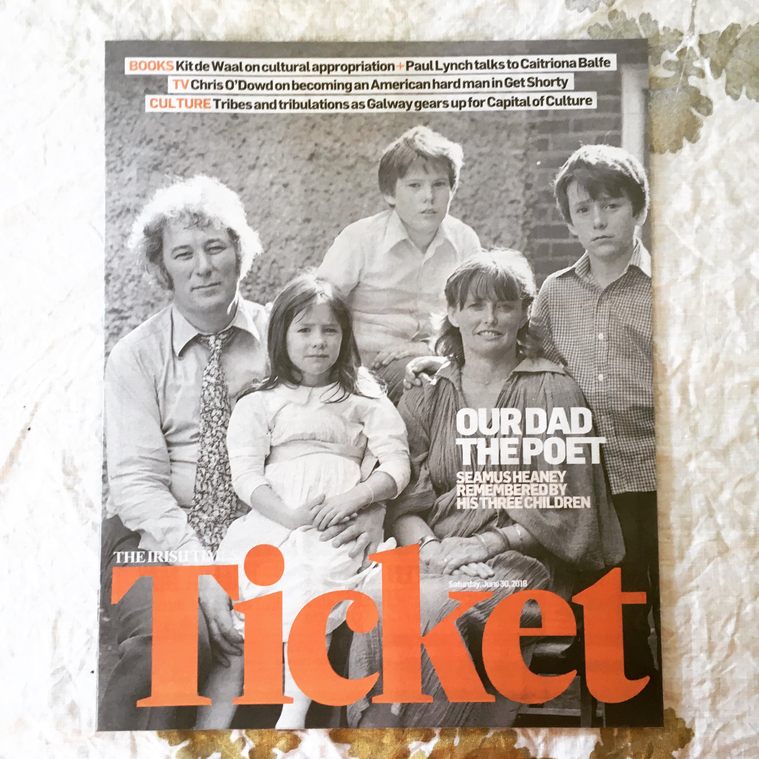 Irish Times Ticket