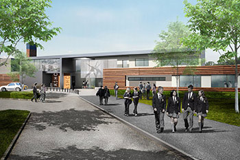 <b>Ashcroft School</b>Luton BSF/Wates Construction