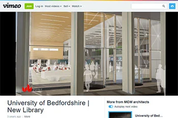 UoB | New Library - animation online