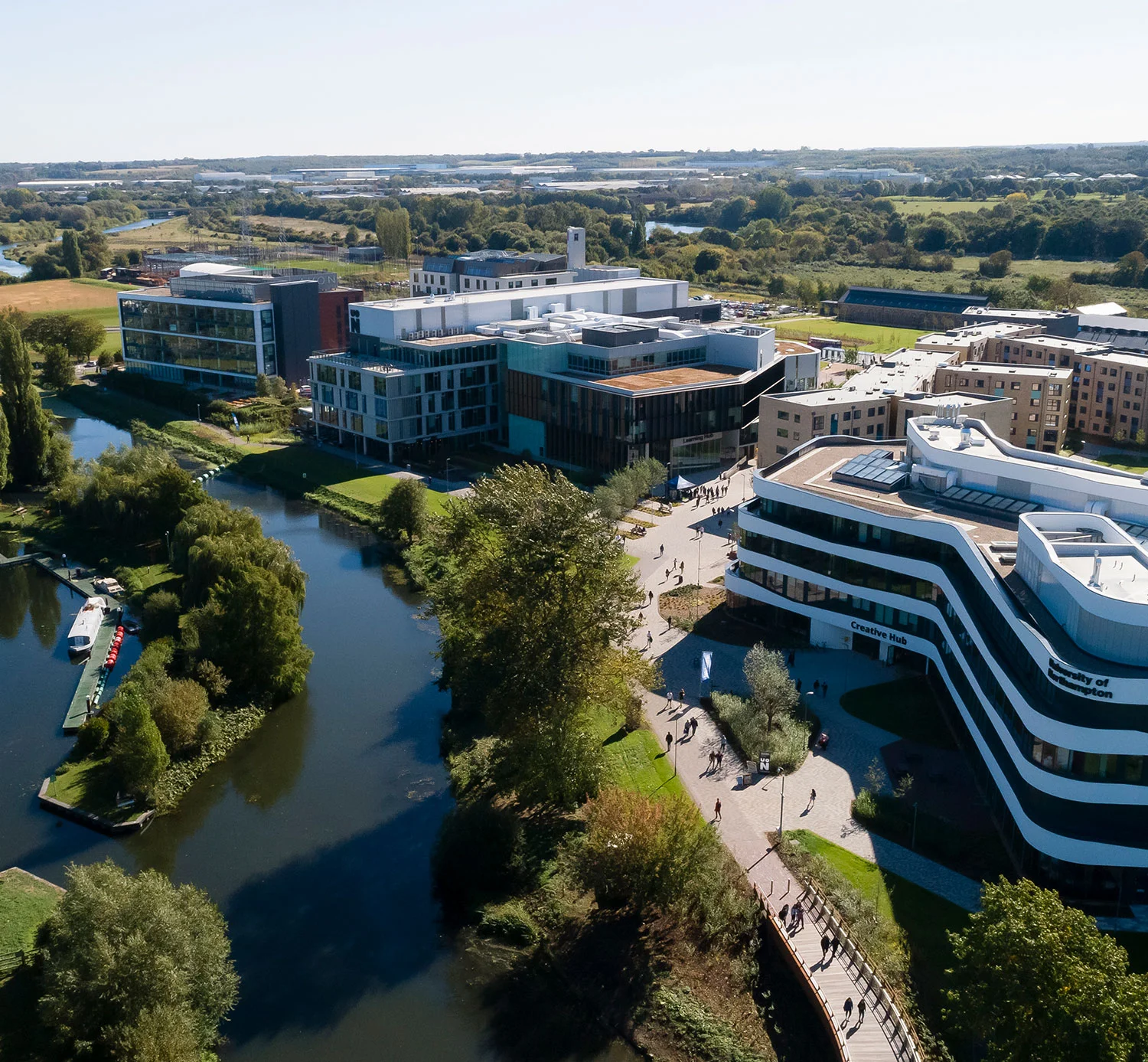 University of Northampton, Waterside Campus, Architect — MCW architects