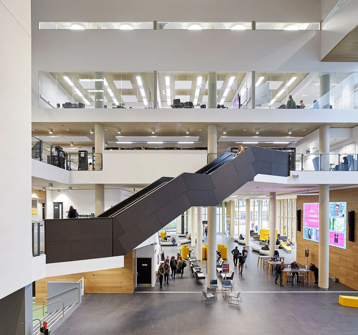 University of Northampton, Waterside Camus, Learning Hub, Architecture