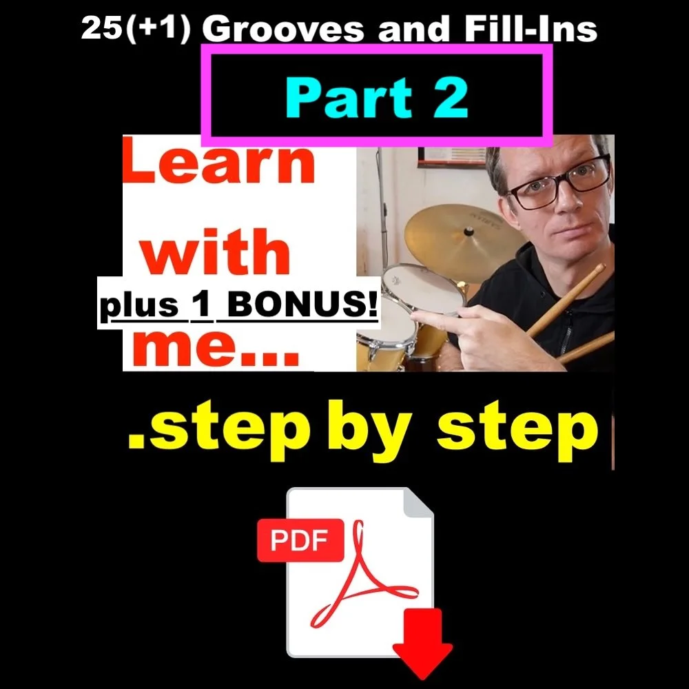 Part II: Collection of 25 Grooves, Fill-Ins etc PLUS 1 MORE BONUS Groove
