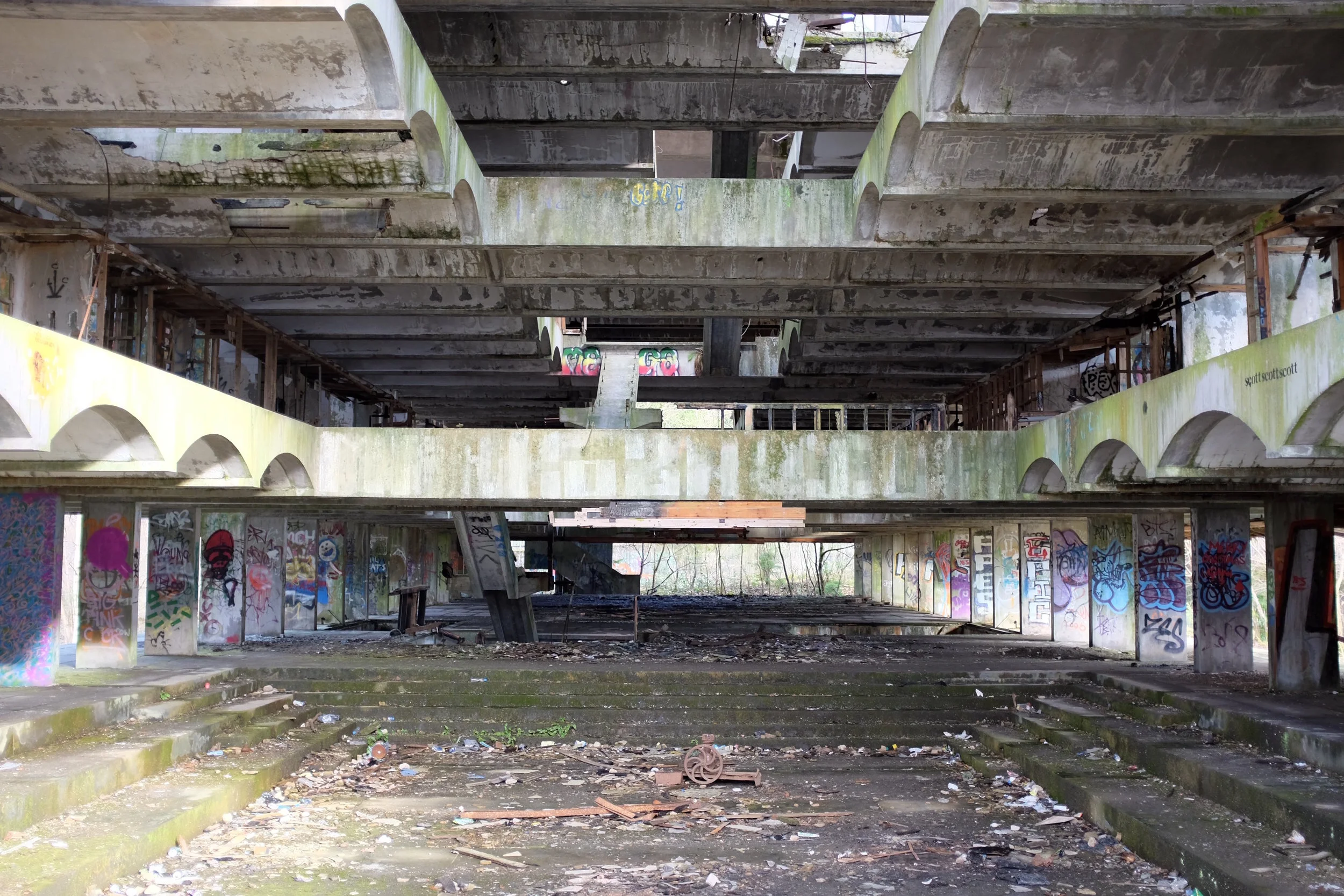 Figure 1: St. Peter’s Seminary near Cardross, Scotland (Photo by the author)
