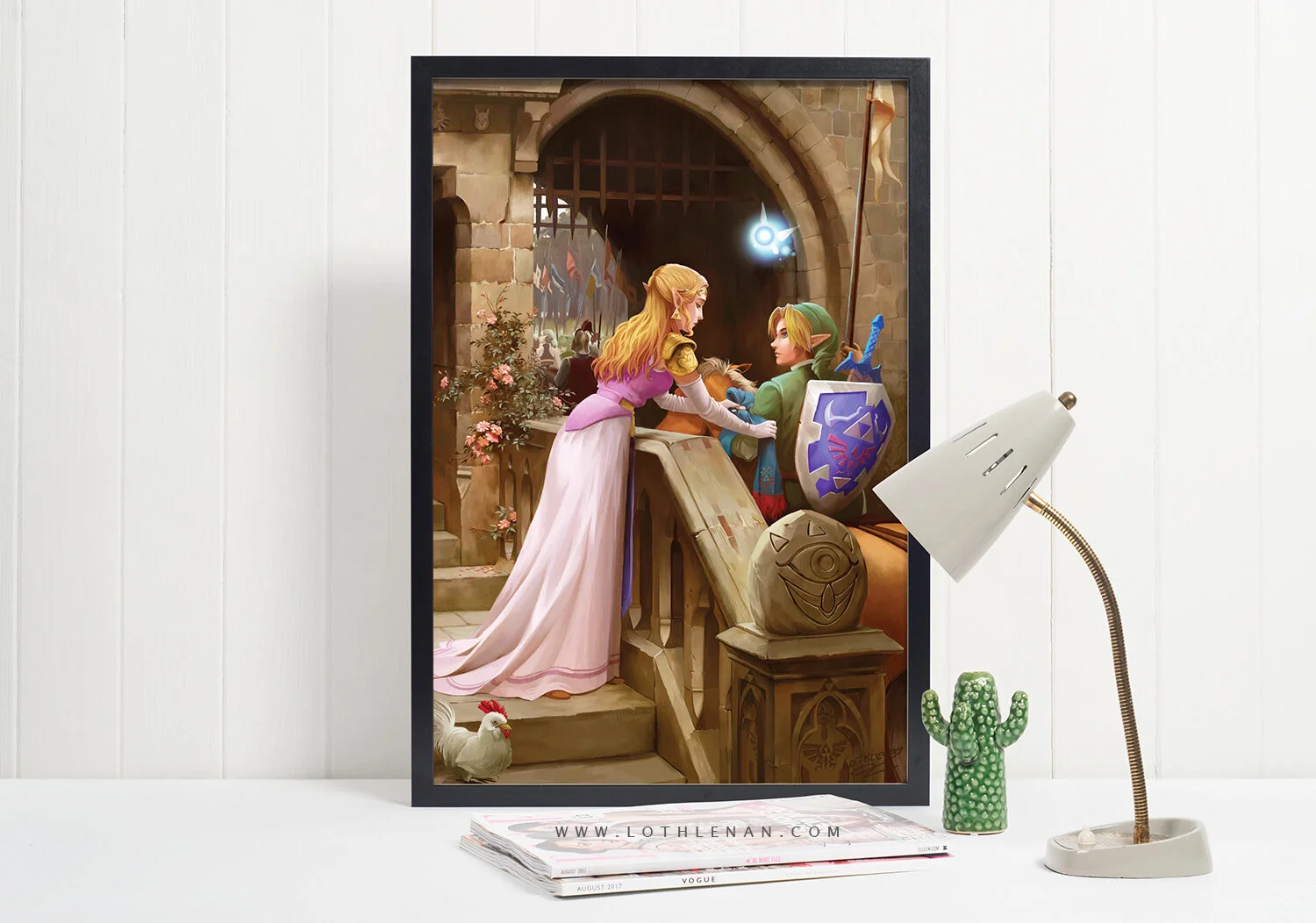 Leighton 'Godspeed' parodied by artist Lothlenan