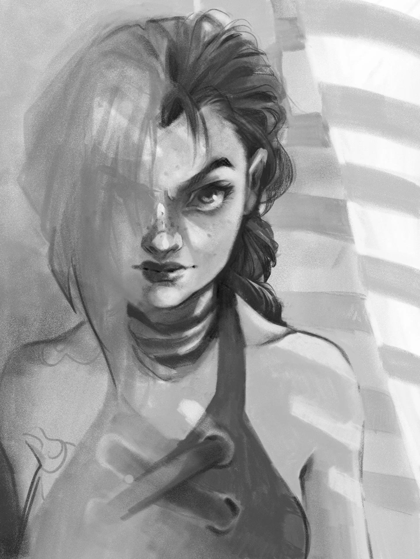 I kind of want to do a proper Jinx picture, just not sure if people still like Arcane as much as I do 😭