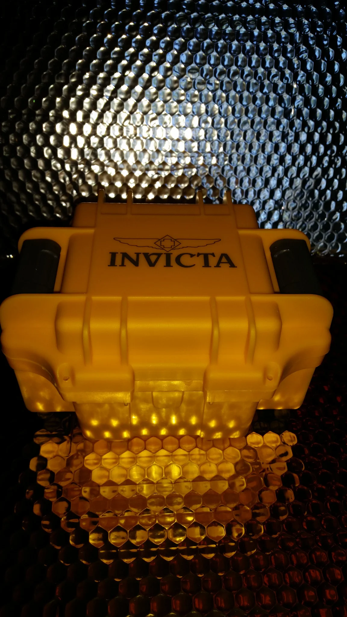 invicta single watch case