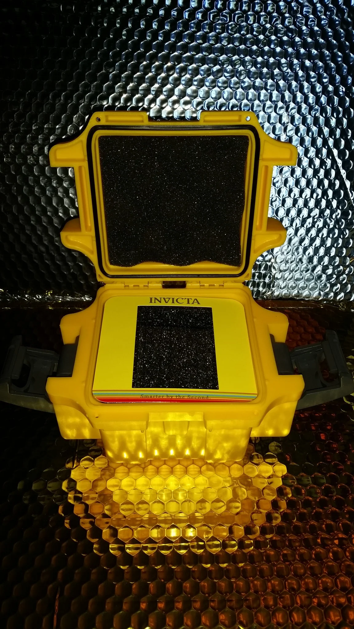 invicta single watch case