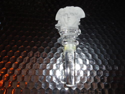 Medusa Halbkopf aus Kristallglas in kristall L 7,8cm x B 10cm x H 3,4cm AE919 