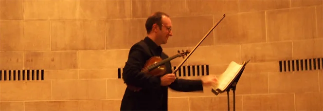 David Bowlin Spinning Gossamer Webs of Sound in Fairchild Chapel