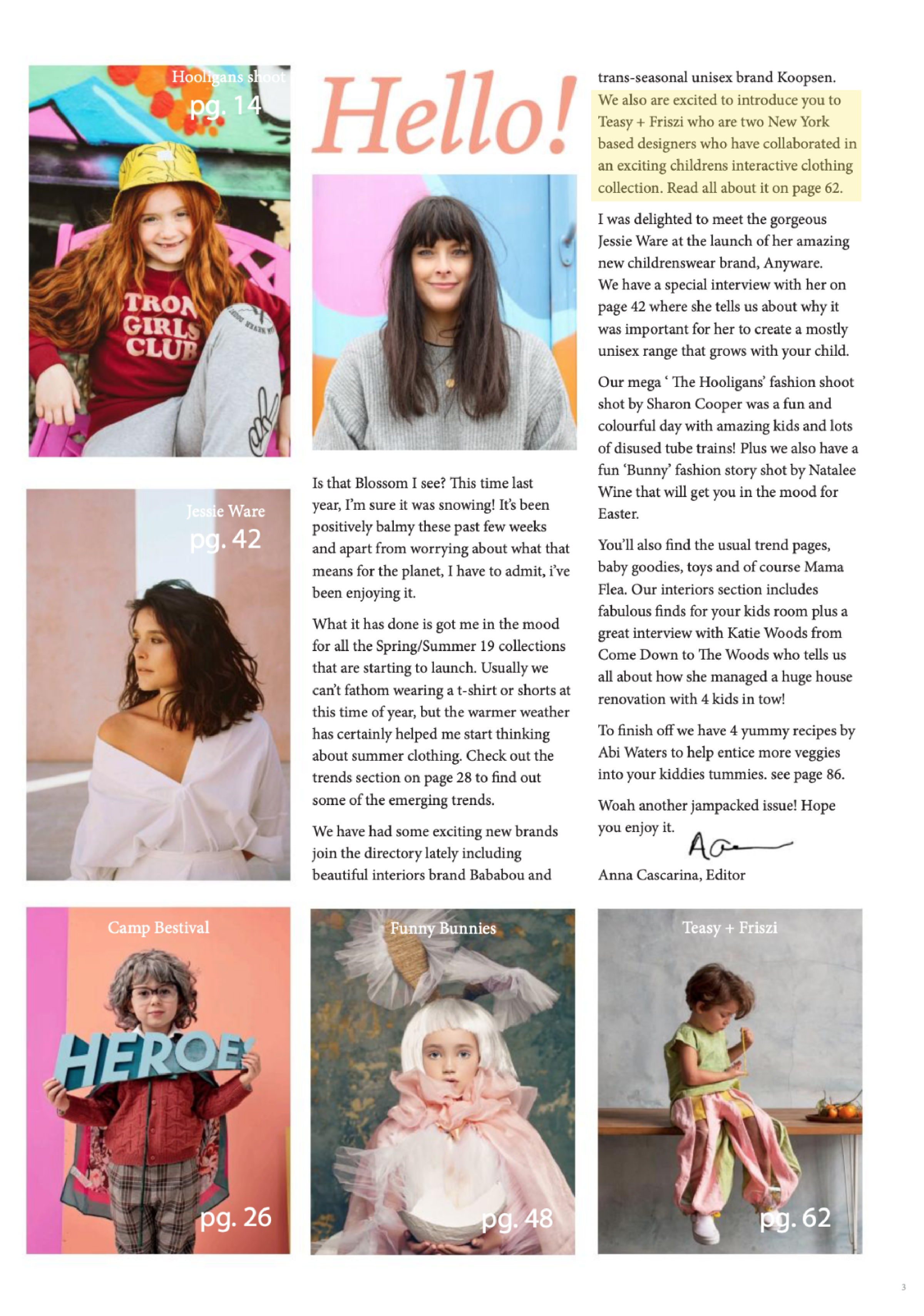 Little Flea Magazine SPRING 2019/ THE HAPPINESS ISSUE