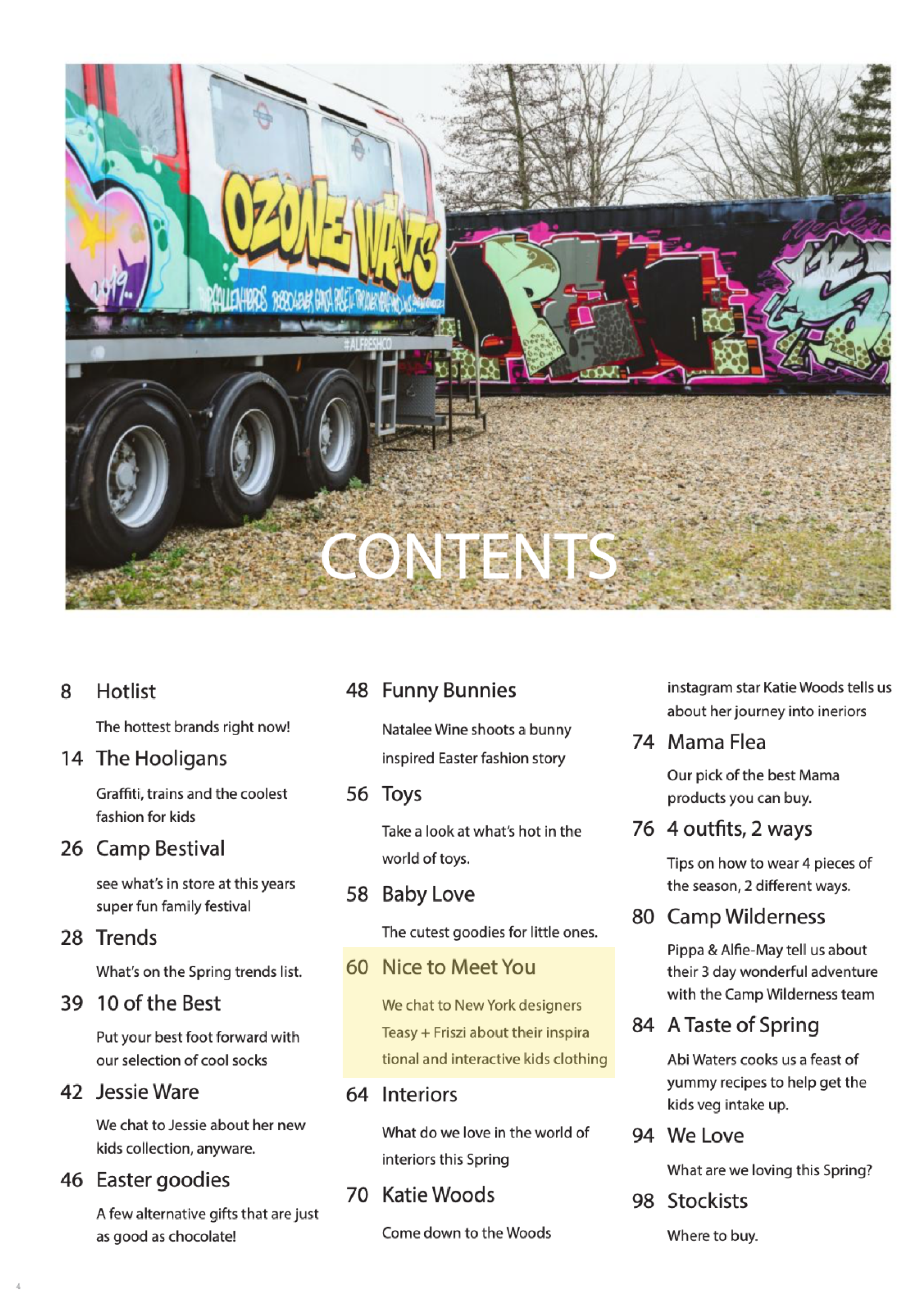 Little Flea Magazine SPRING 2019/ THE HAPPINESS ISSUE