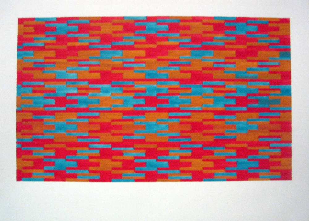Flip Flop gouache on arches 11 x 14 in. 2008