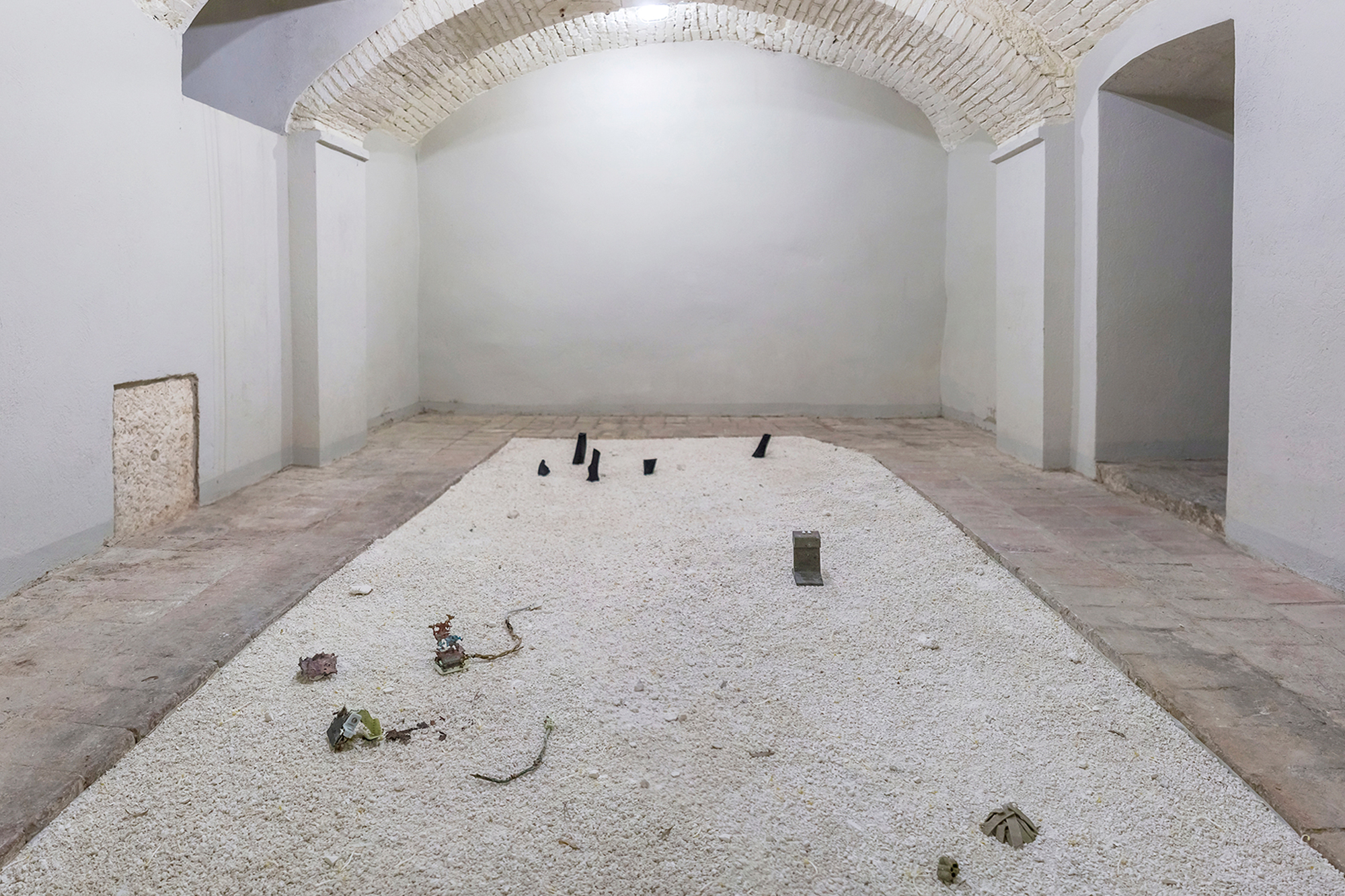   il chiaritoio,  installation view, museo della grancia, italy 2018 