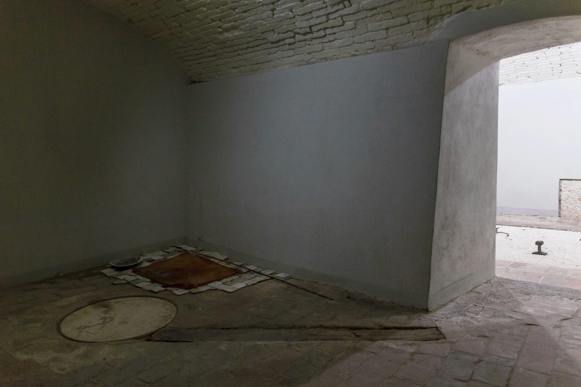   il chiaritoio,  installation view, museo della grancia, italy 2018 