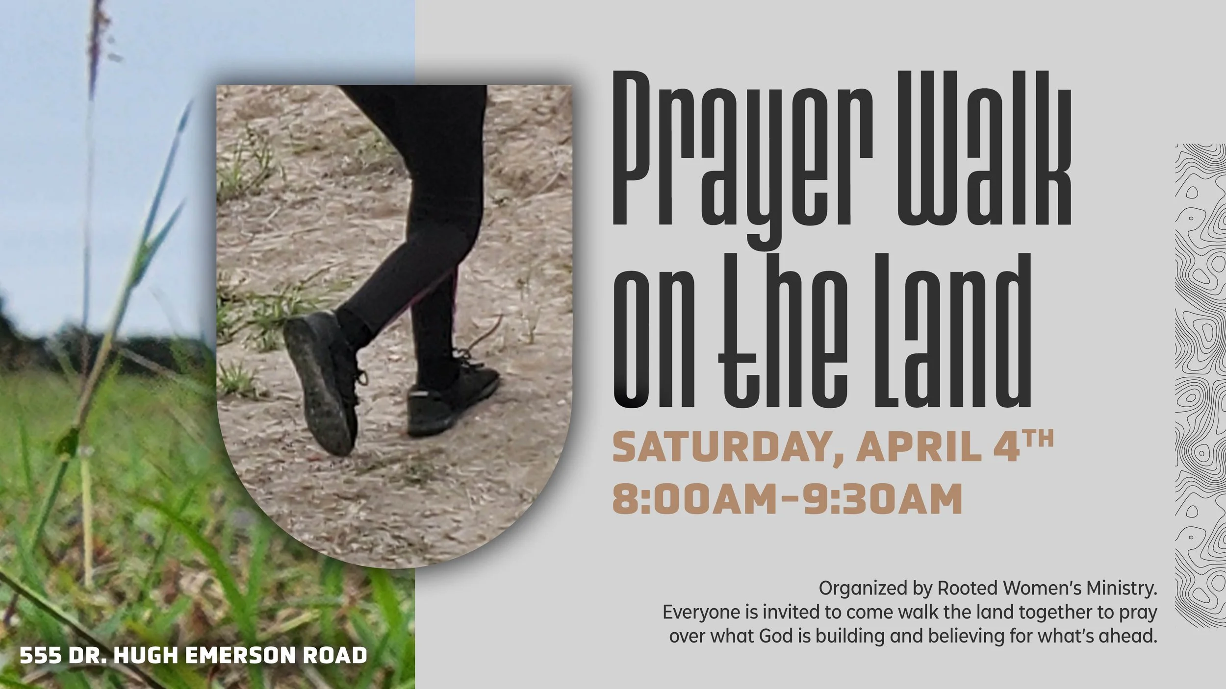 Prayer Walk on The Land