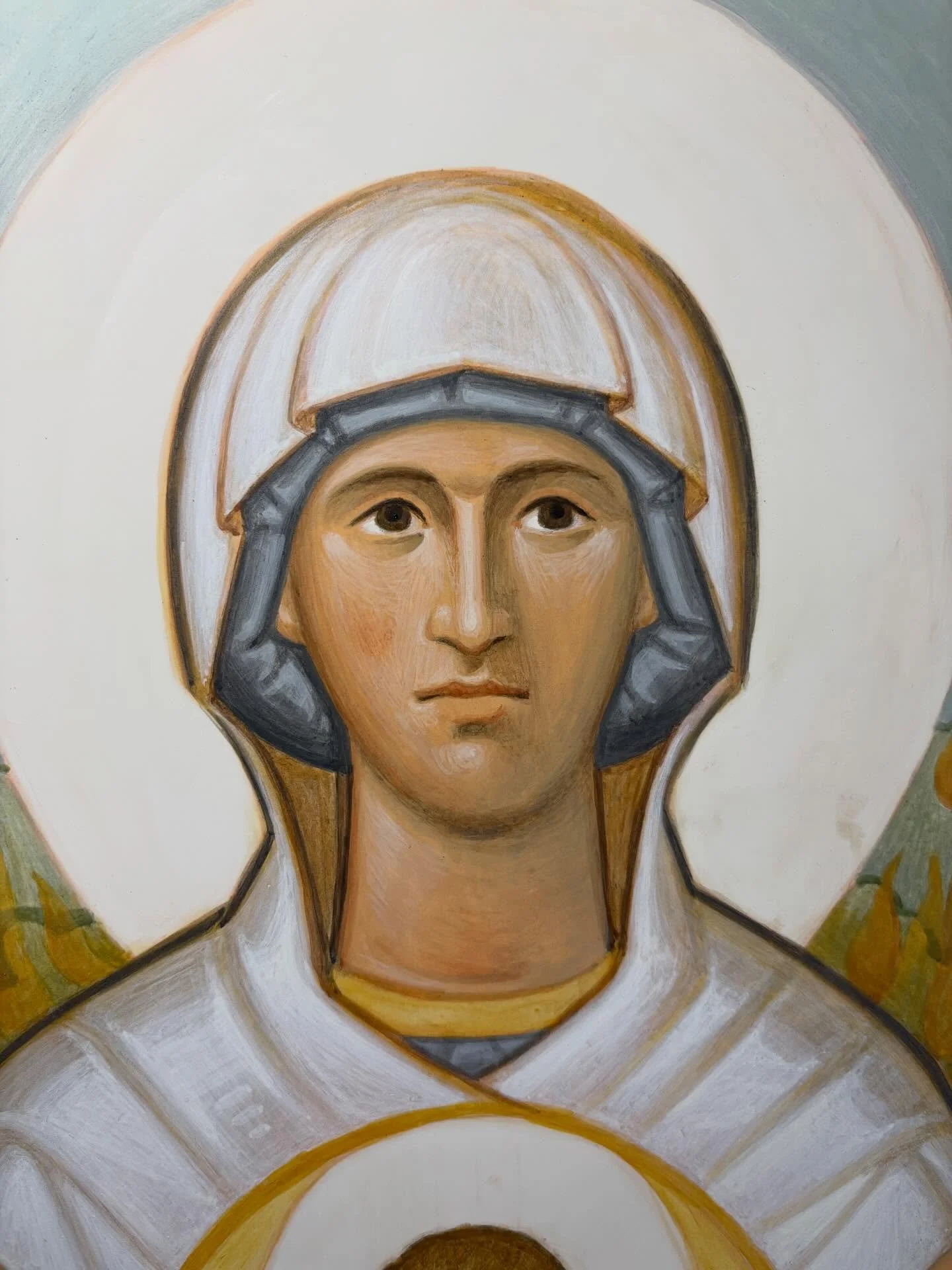 A satisfying morning of work. Images about 3 hours apart