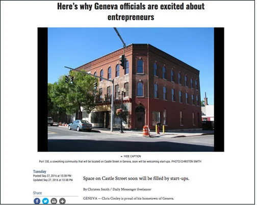 Here's why Geneva officials are excited about entrepreneurs