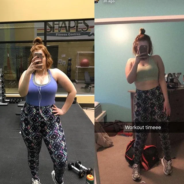 💥Client Spotlight💥 
In 20 weeks, @jillianbeauchemin has been able to lose 27 lbs!💪🏼 The progress doesn&rsquo;t stop there, she ⬆️ her leg press weight from 50lbs to 200lbs for 8 reps!🏋🏼&zwj;♀️Keep up the great work! More progress to come👊🏼. T